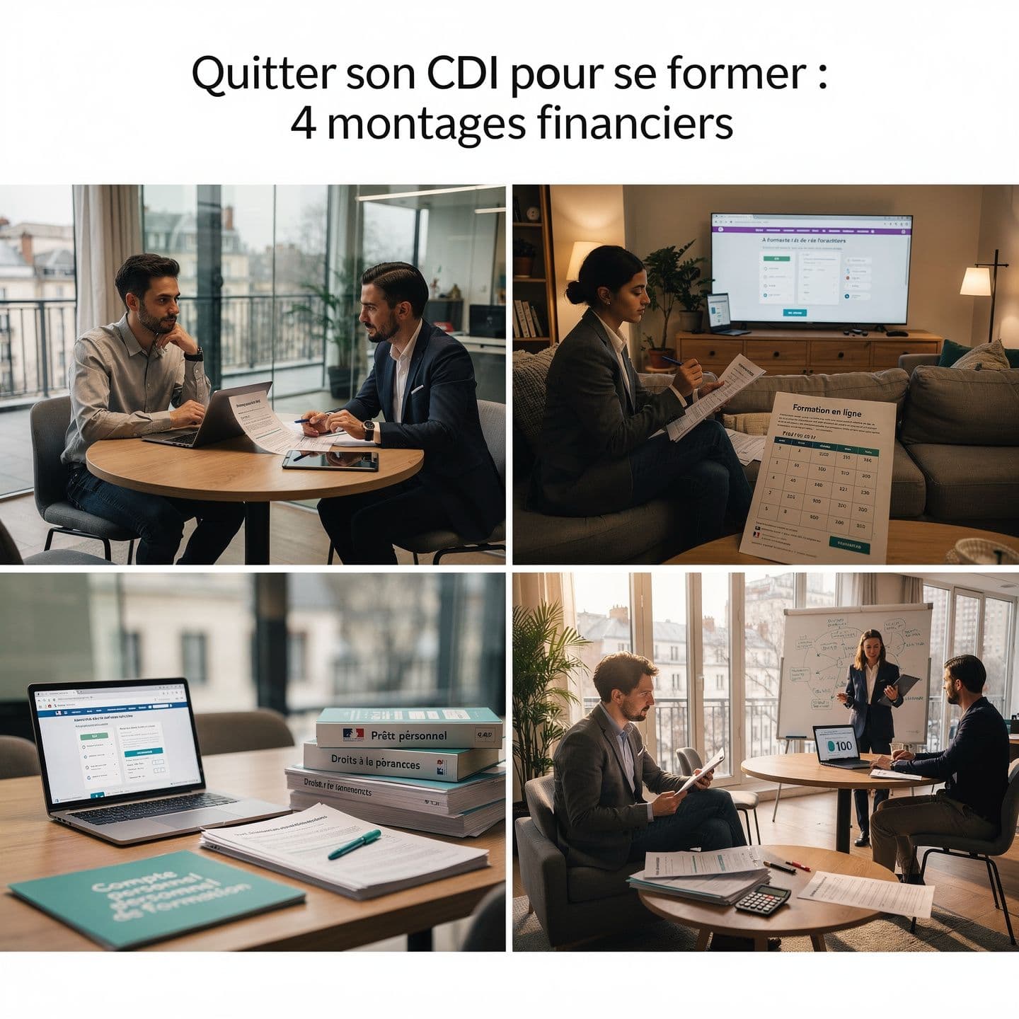 Quitter son CDI pour se former
