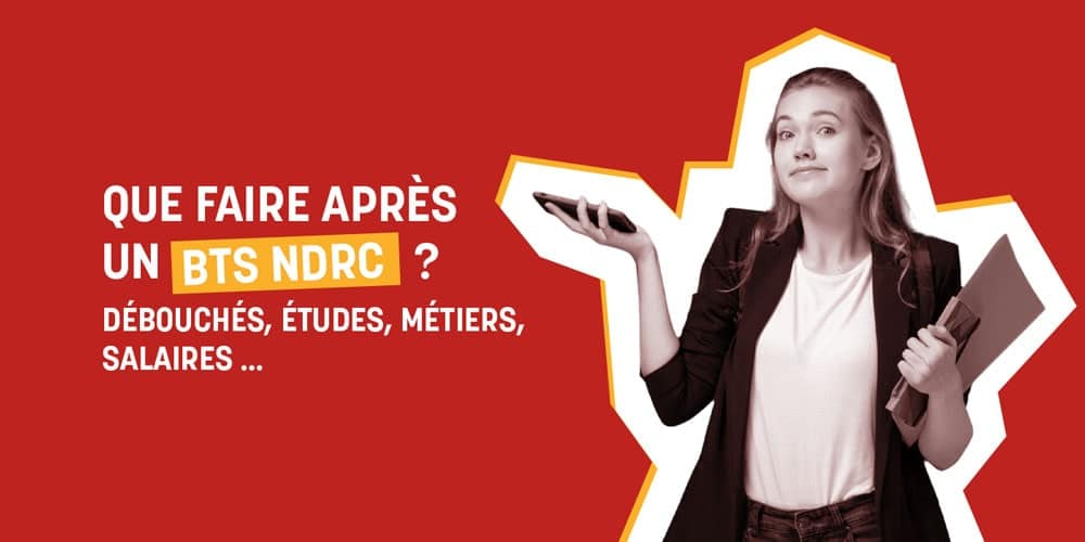 Métiers après un BTS NDRC