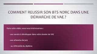 VAE BTS NDRC