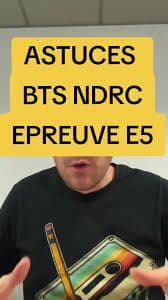 Réussir épreuve E5 en NDRC