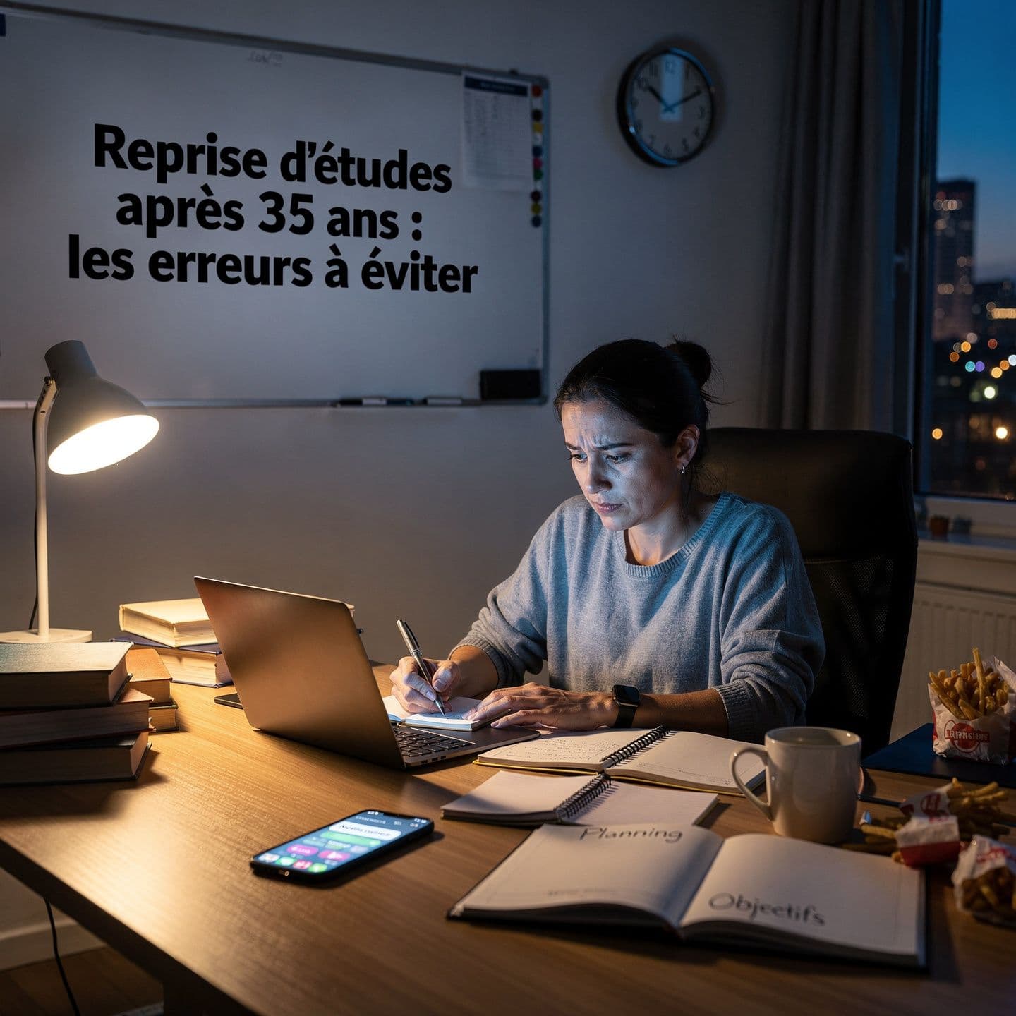 Reprise d'études après 35 ans