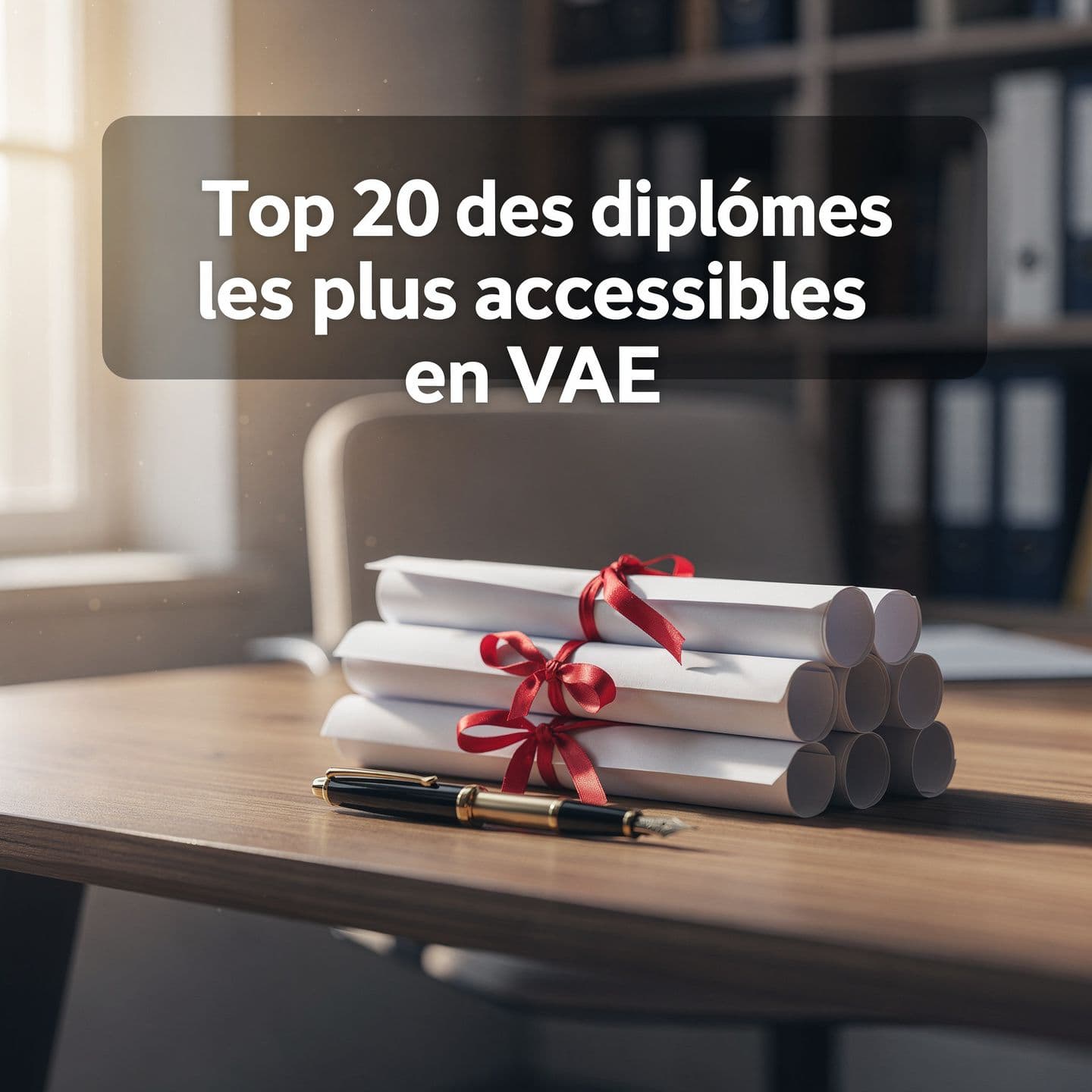 Top 20 des diplômes les plus accessibles en VAE