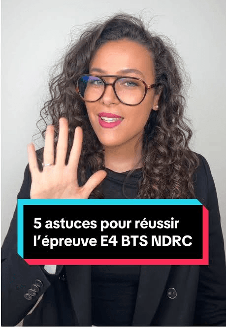 épreuve E4 bts ndrc